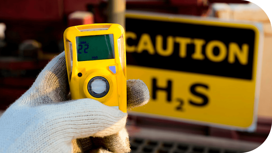 Atmósfera con Presencia de Gas Sulfhídrico H2S